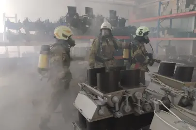 Konak Tünelleri’nde gerçeğini aratmayan deprem ve yangın tatbikatı