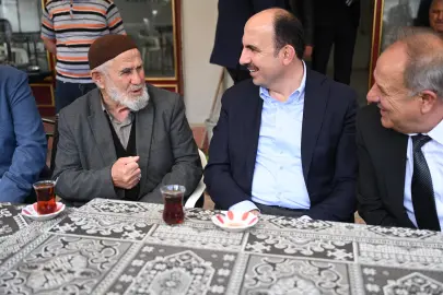 Konya'da Başkan Altay Sarayönü’nde vatandaşlarla buluştu