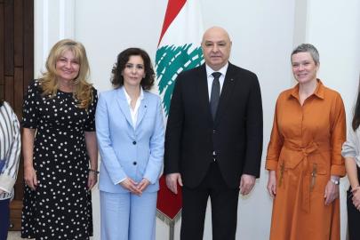 Lübnan Cumhurbaşkanı, AB'yi işgalci rejime saldırıları durdurması için baskı yapmaya çağırdı