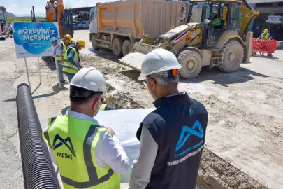 Mersin’de 8 mahalleye kanalizasyon çözümü