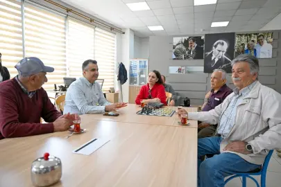 Mersin’de emekli evleri dayanışmanın merkezi oldu