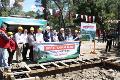 Muğla Dalaman’da Doğal Yaşam Alanı temeli atıldı