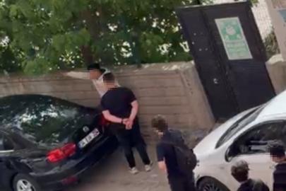 Okul önlerinde tepki çeken görüntüler