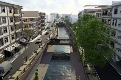 Ordu Altınordu’da Bülbül Deresi çevresi yenileniyor