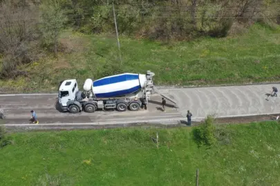 Ordu Büyükşehir’den Akkuş’a modern yol