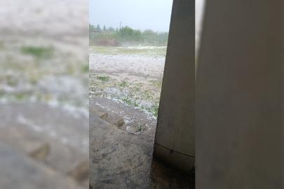 Şanlıurfa’da sağanak ve dolu yağışı tarım arazilerine zarar verdi