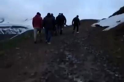 Tunceli’de dağlık alanda mahsur kalan vatandaş 11 saatlik çalışmayla kurtarıldı