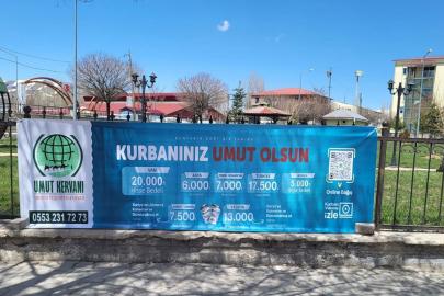 Umut Kervanı Van’da kurban hazırlıklarına başladı