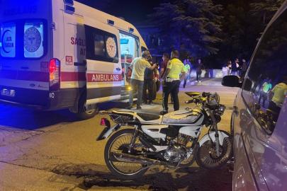 Erzincan’da otomobil ile motosiklet çarpıştı: 2 yaralı