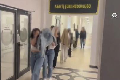 Kocaeli merkezli fuhuş operasyonunda 18 şüpheli yakalandı