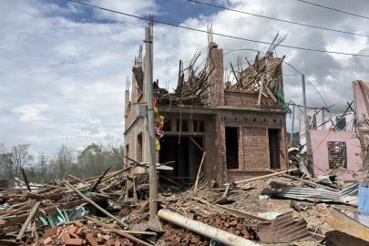 Myanmar'daki patlama. Ölü sayısı 55'e çıktı
