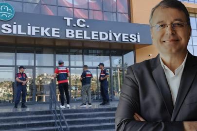 Silifke Belediyesi'ne operasyon. Belediye Başkanı  Mustafa Turgut dahil çok sayıda gözaltı var