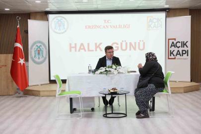 Vali Aydoğdu, Halk Günü’nde vatandaşların taleplerini dinledi