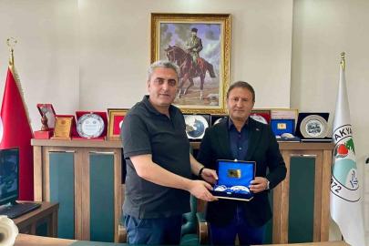 Bursa KAI Federasyonu Başkanı Durmuş Duman’dan Akyaka Belediyesi’ne ziyaret