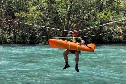 Munzur Çayı’nda SAK ve JAK timlerinden gerçeğini aratmayan kurtarma tatbikatı