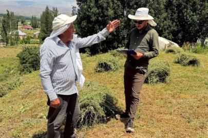 Yüksekova’da "Planlı Tarımsal Üretim" için saha kontrolleri sürdürülüyor