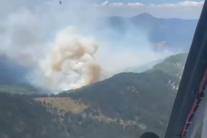 Antalya'da orman yangını