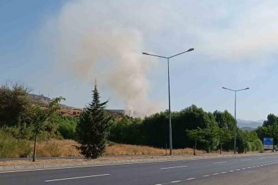 Bingöl’de otluk alanda çıkan yangın büyümeden söndürüldü