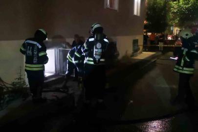 Bodrum katta çıkan yangın korkuttu