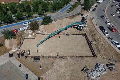 Elazığ’da şehir hastanesi yerleşkesinde cami temeli atıldı
