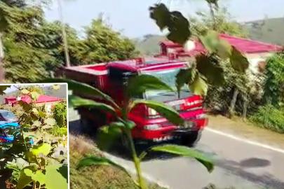 Giresun'da "helikopter düştü" iddiası ekipleri harekete geçirdi