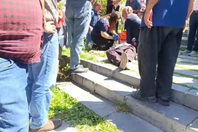 Kalp krizi geçiren vatandaşı kurtarmak için ekipler seferber oldu