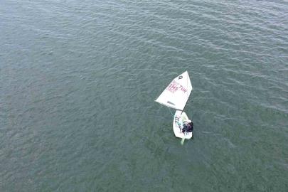 Kars Çıldır Gölü’nde yelken şöleni: 44 sporcu Ani’nin fethinin 962. yılı için yarıştı