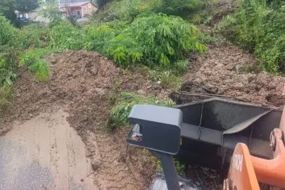Ordu’da yağış sonrası Büyükşehir ekipleri sahada
