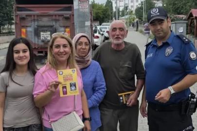 Polis vatandaşları bilgilendirdi