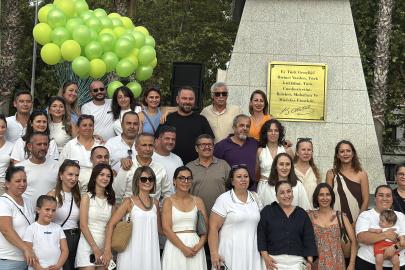 Tedavisi tamamlanan Göktuğ için gökyüzüne balonlar bırakıldı