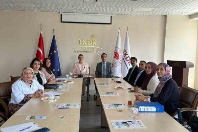 TOBB Erzurum Kadın Girişimciler Kurulu ağustos ayı toplantısını TKDK’da yaptı