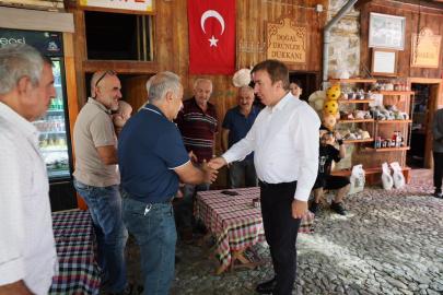 Vali Aydoğdu, Kemaliye’de Apçağa köyünü ziyaret etti