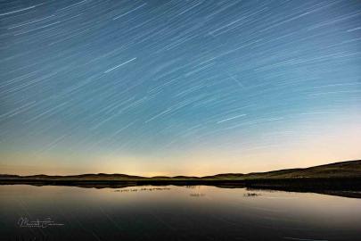 Van’da doğa fotoğrafçıları Perseid meteor yağmurunu gözlemledi