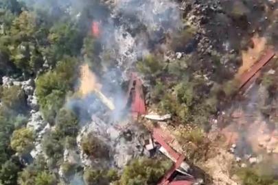 Antalya'da orman yangını