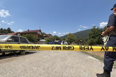Arsa tartışmasında baba ve oğlunu öldüren şüpheli, 38 gün sonra ormanda silahla yakalandı