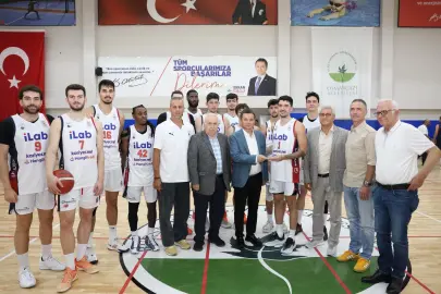 Başkan Erkan Aydın’dan basketbola tam destek