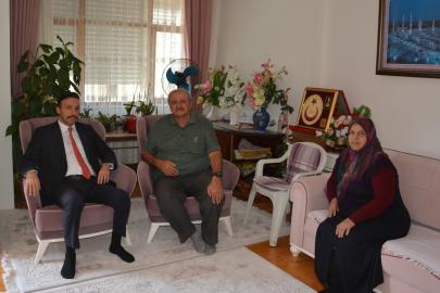 Başsavcıdan şehit ailesine ziyaret