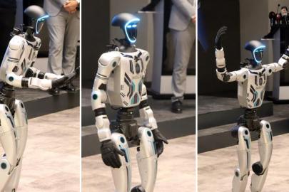 Bir aydır eğitiliyordu, insan görünümlü robot belediyede işe başladı