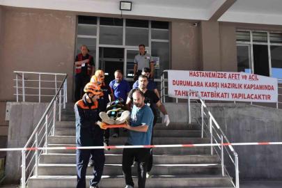 Bitlis Devlet Hastanesi’nde deprem tatbikatı yapıldı