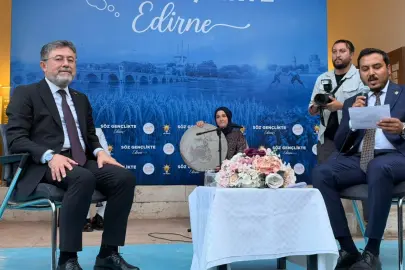 Edirne'de gençlerin talepleri Bakan Yumaklı’ya iletildi