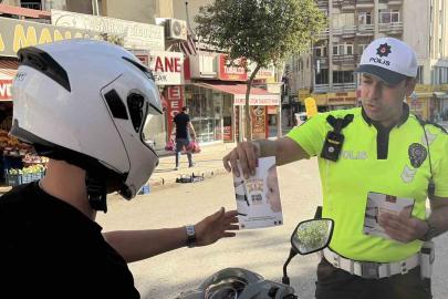 Elazığ’da 89 motosiklet sürücüsüne 848 bin lira ceza