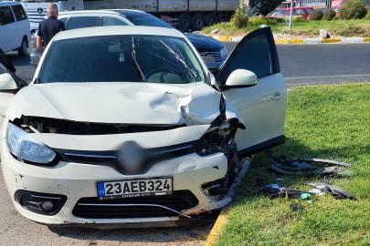 Elazığ’da trafik kazası: 1 yaralı