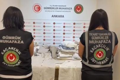 Esenboğa Havaalanı’nda 31,6 kilo metamfetamin ele geçirildi
