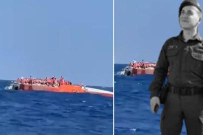 Girne'deki feribot faciasında yürek yakan ayrıntı. Ailesini kurtardı, kendi canından oldu