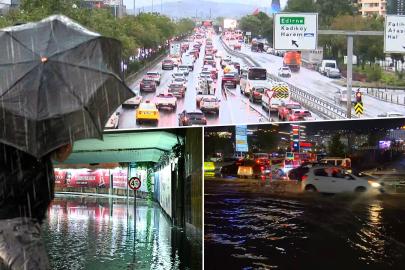 İstanbul'da yağmur daha bitmedi: Meteoroloji saat verdi, sağanak yeniden şiddetlenecek