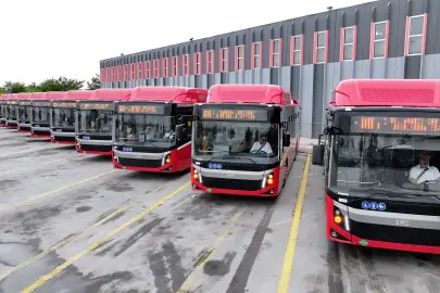 Konya'ya 10 çevreci otobüs daha filoya dahil oldu