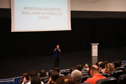 Muratpaşa Belediyesi personeline ‘Mavi Su Seferberliği’ eğitimi