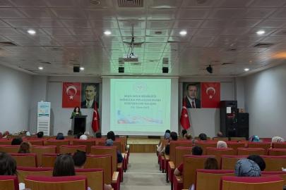 Muş’ta rehber öğretmenlere bağımlılıkla mücadele eğitimi