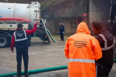Sakarya’ya tarihin en kuvvetli yağışı düştü! SASKİ o raporu açıkladı