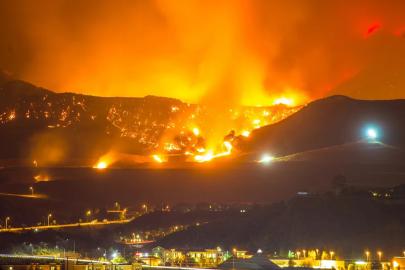 ABD California'da orman yangını: 231 hektar alan küle döndü
